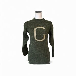 Harry Potter Green G Weasley Sweater Scotland Wool Green XS Warner Bros Studio